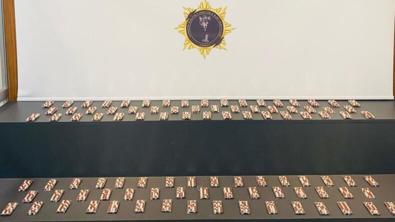 Samsun’da 2 bin 912 adet sentetik ecza ele geçirildi