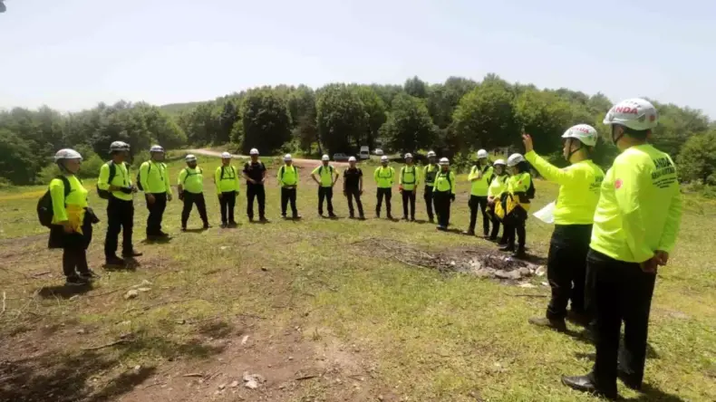 Samsun’da Arama Kurtarma Eğitimi