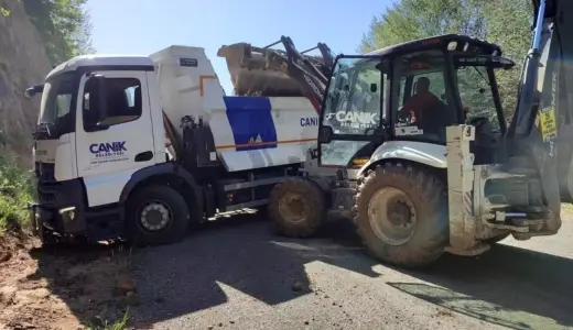 Canik’te Kırsal Altyapı Yatırımları Devam Ediyor