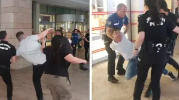 Samsun Adliyesi’nde duruşma çıkışı kavga çıktı! O anlar kameralarda