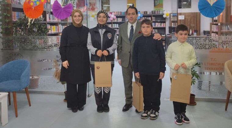 Tekkeköy’de Kütüphane Haftası etkinliği düzenlendi