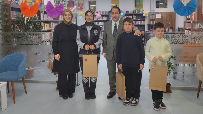 Tekkeköy’de Kütüphane Haftası etkinliği düzenlendi